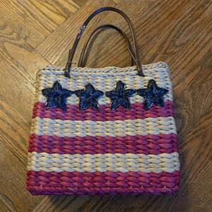 Sonoma Life Style Purse American Flag Stars And Stripes Patriotic July 4th